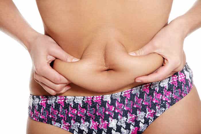 Fat Female Belly