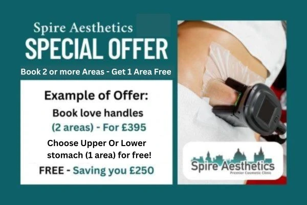 Fat Freezing Promotion Rochford from Spire Aesthetics - Book Today!