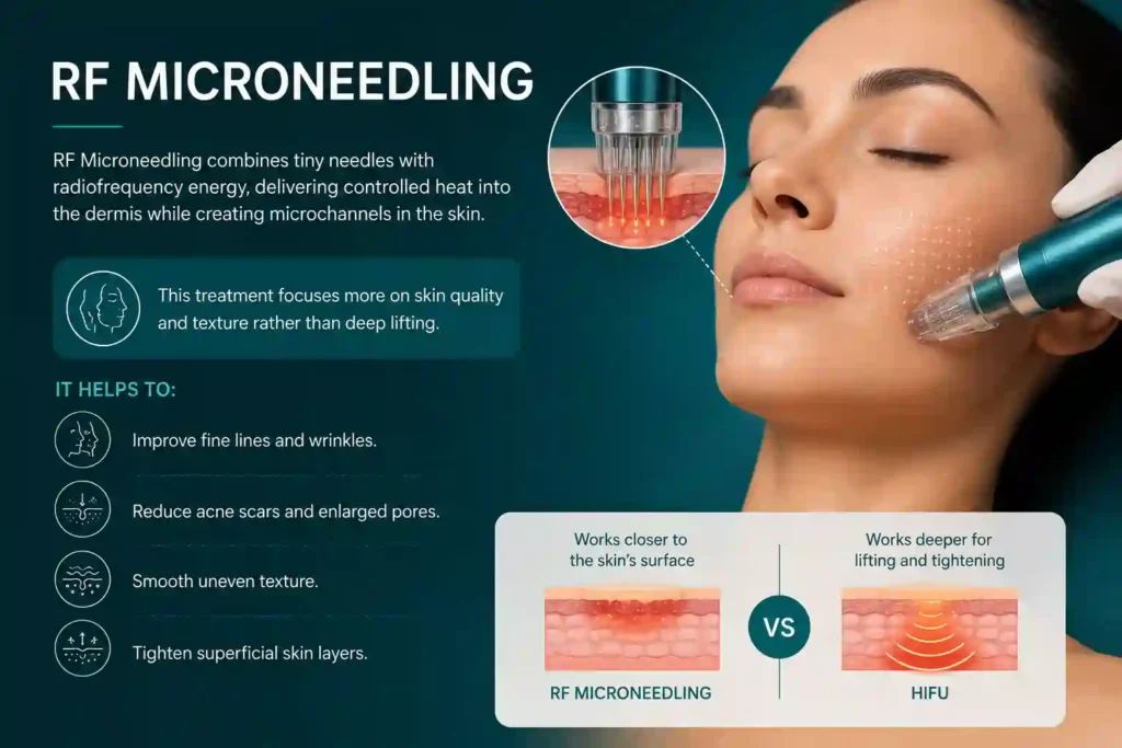 What Does RF Microneedling Do That HIFU Alone Cannot Rochford